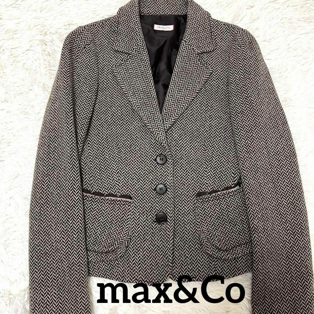 Max & Co. - マックスアンドコーmax&CO テーラードジャケット ヘリー