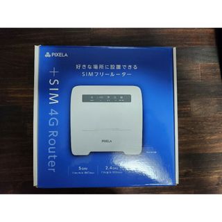 ピクセラ PIX-RT100 WHITE 4Gルーターの通販 by iop's shop|ラクマ