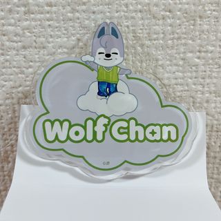 ストレイキッズ(Stray Kids)のネームバッジ  WolfChan バンチャン(アイドルグッズ)