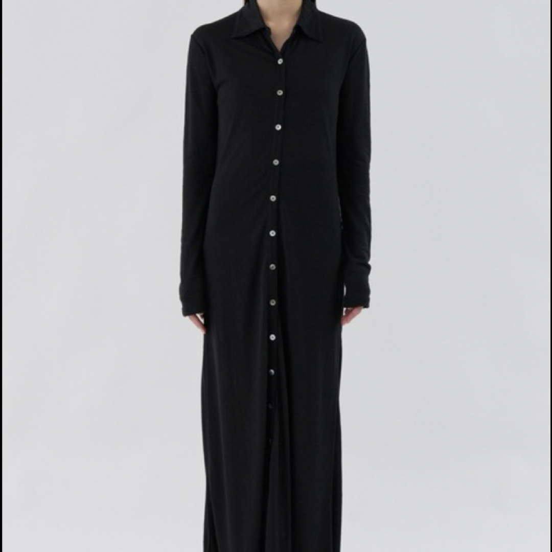 ENOF イナフ　linen long cardigan size L ブラック