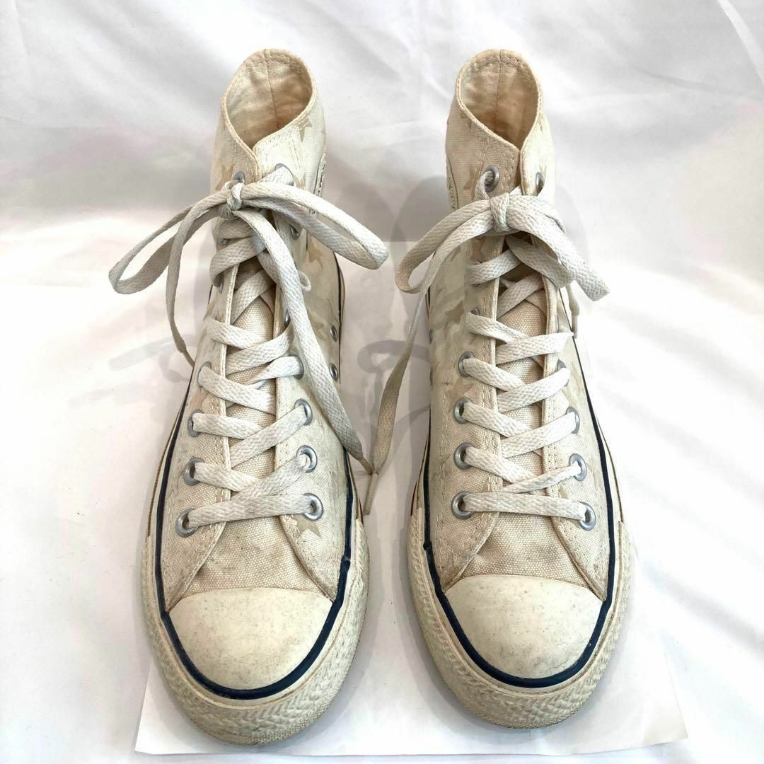 CONVERSE(コンバース)のconverse コンバース ハイカットスニーカー シューズ 白系 25.5cm メンズの靴/シューズ(スニーカー)の商品写真