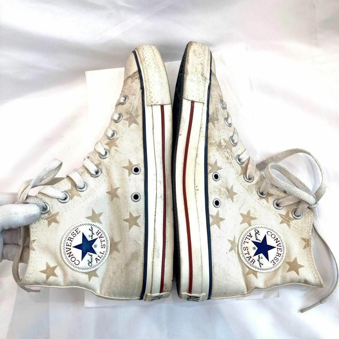 CONVERSE(コンバース)のconverse コンバース ハイカットスニーカー シューズ 白系 25.5cm メンズの靴/シューズ(スニーカー)の商品写真