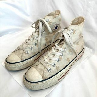 コンバース(CONVERSE)のconverse コンバース ハイカットスニーカー シューズ 白系 25.5cm(スニーカー)