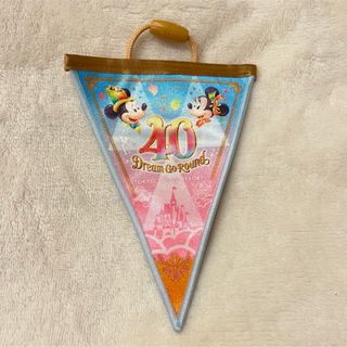 ディズニー　40周年　ガーランド