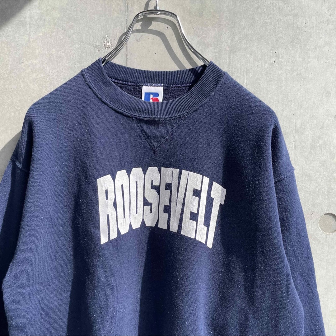 90年代 RUSSELL ATHLETIC スウェット カレッジ 前V 1