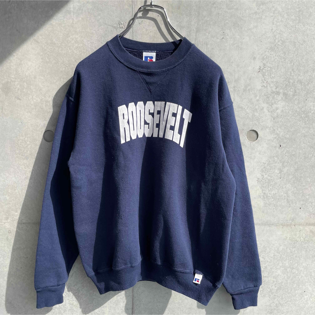 90年代 RUSSELL ATHLETIC スウェット カレッジ 前V