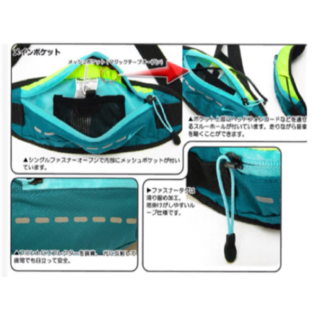 NIKE(ナイキ)のNIKE＊ランニングウエストポーチ レディースのバッグ(ボディバッグ/ウエストポーチ)の商品写真