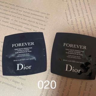 ディオール(Dior)のDior ディオール スキン フォーエヴァー フルイド 試供品 サンプル(ファンデーション)