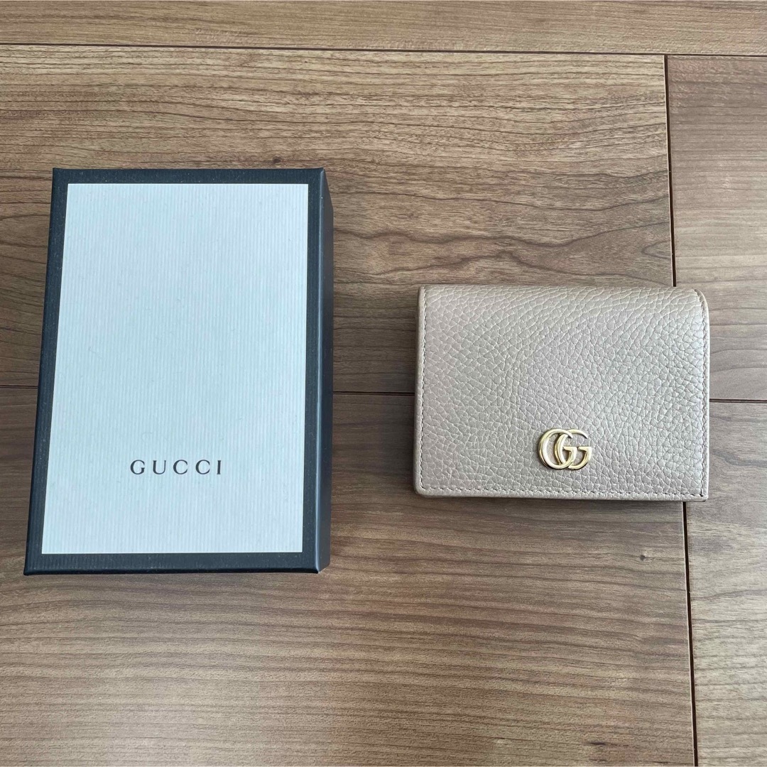 Gucci   GUCCI二つ折り財布 マーモントの通販 by Kyo's shop