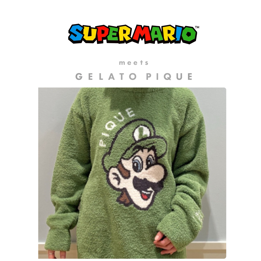 gelato pique - 新品 ジェラートピケ&マリオ ルイージ レディース