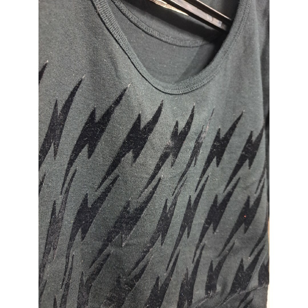 SHAREEF(シャリーフ)の未使用　SHAREEF　ショートスリーブカットソー　ライトニング メンズのトップス(Tシャツ/カットソー(半袖/袖なし))の商品写真