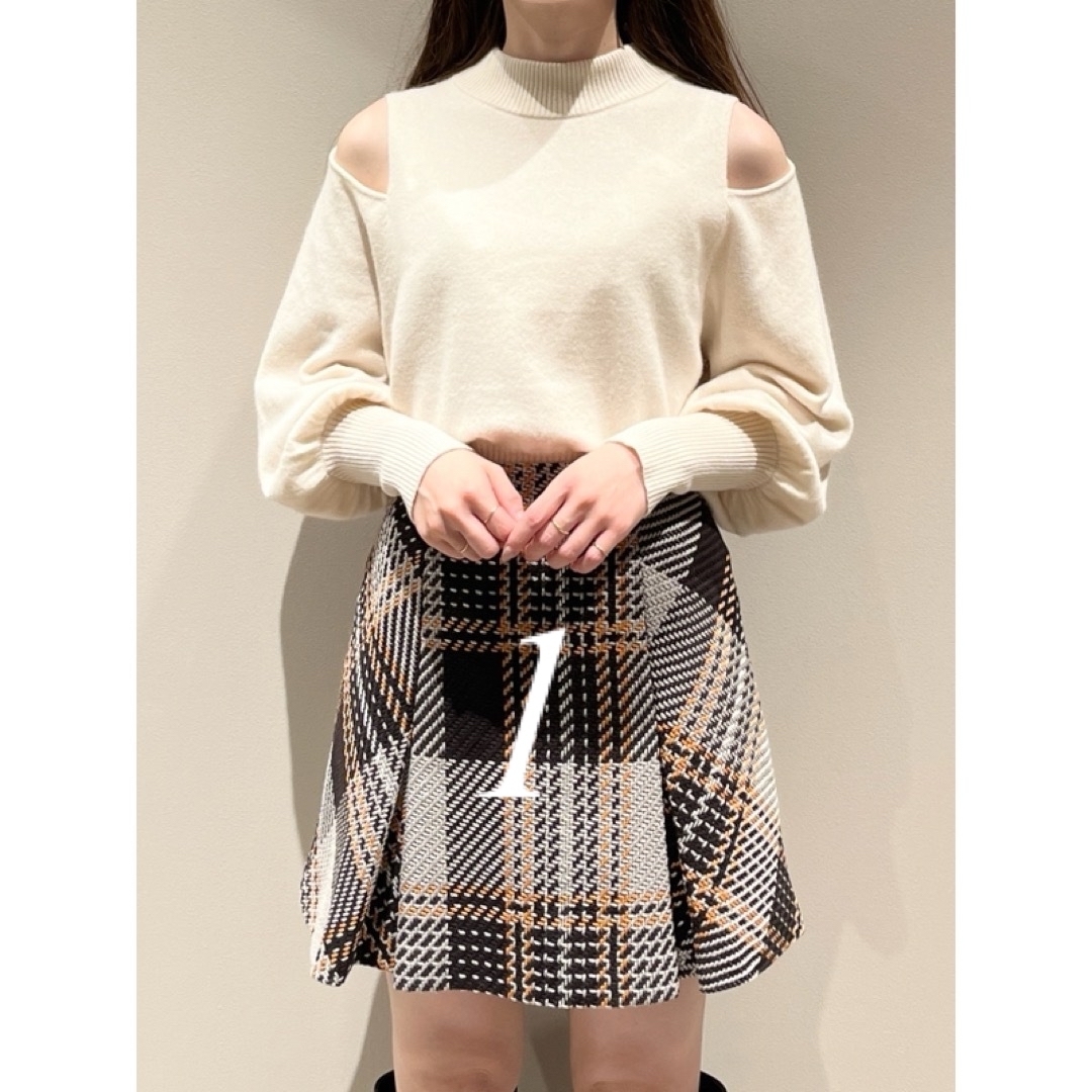 【正規品】snidel ロービングチェックミニスカート GRY size1 M | フリマアプリ ラクマ
