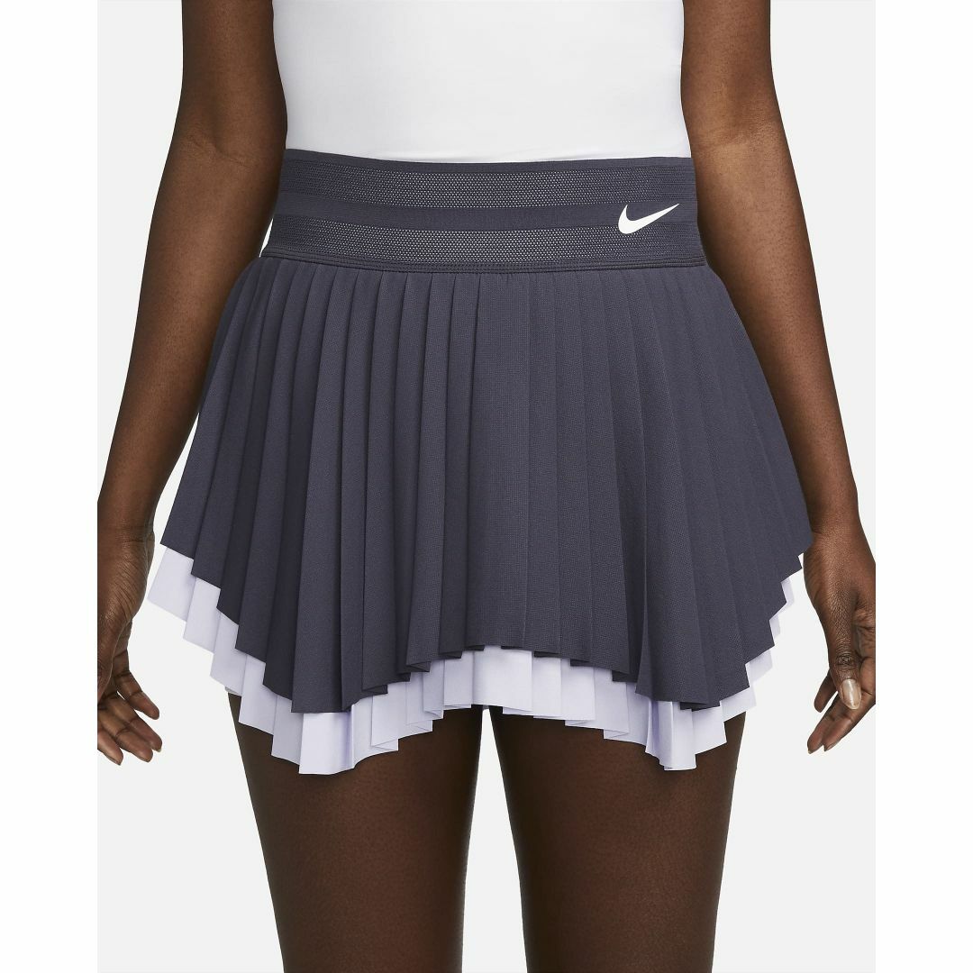 Nike White Nikecourt Dri-FIT Adv Slam Skirt – BlackSkinny