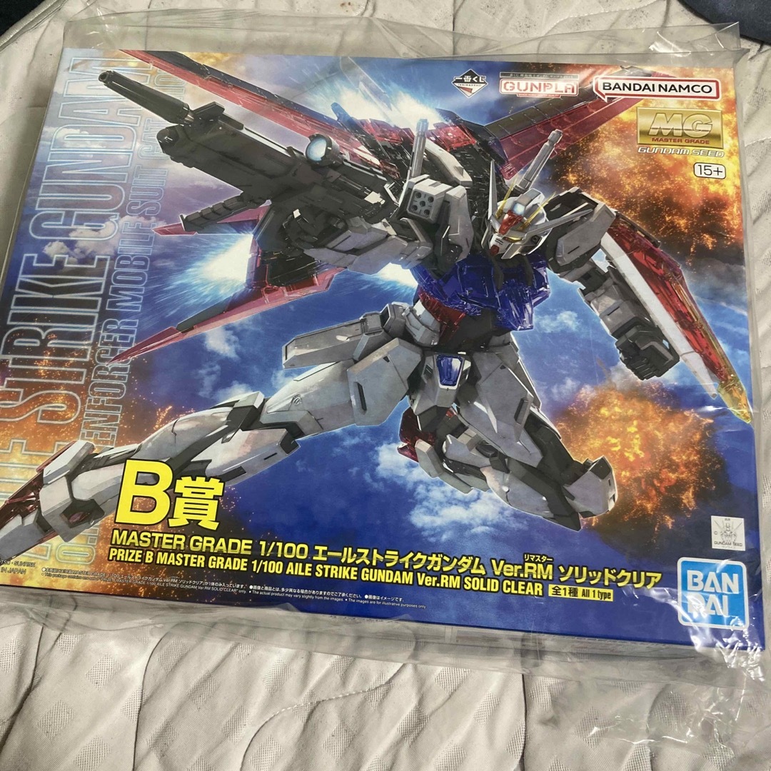 プラモデル最安値ですガンダム　一番くじ　B賞　エールストライクガンダム