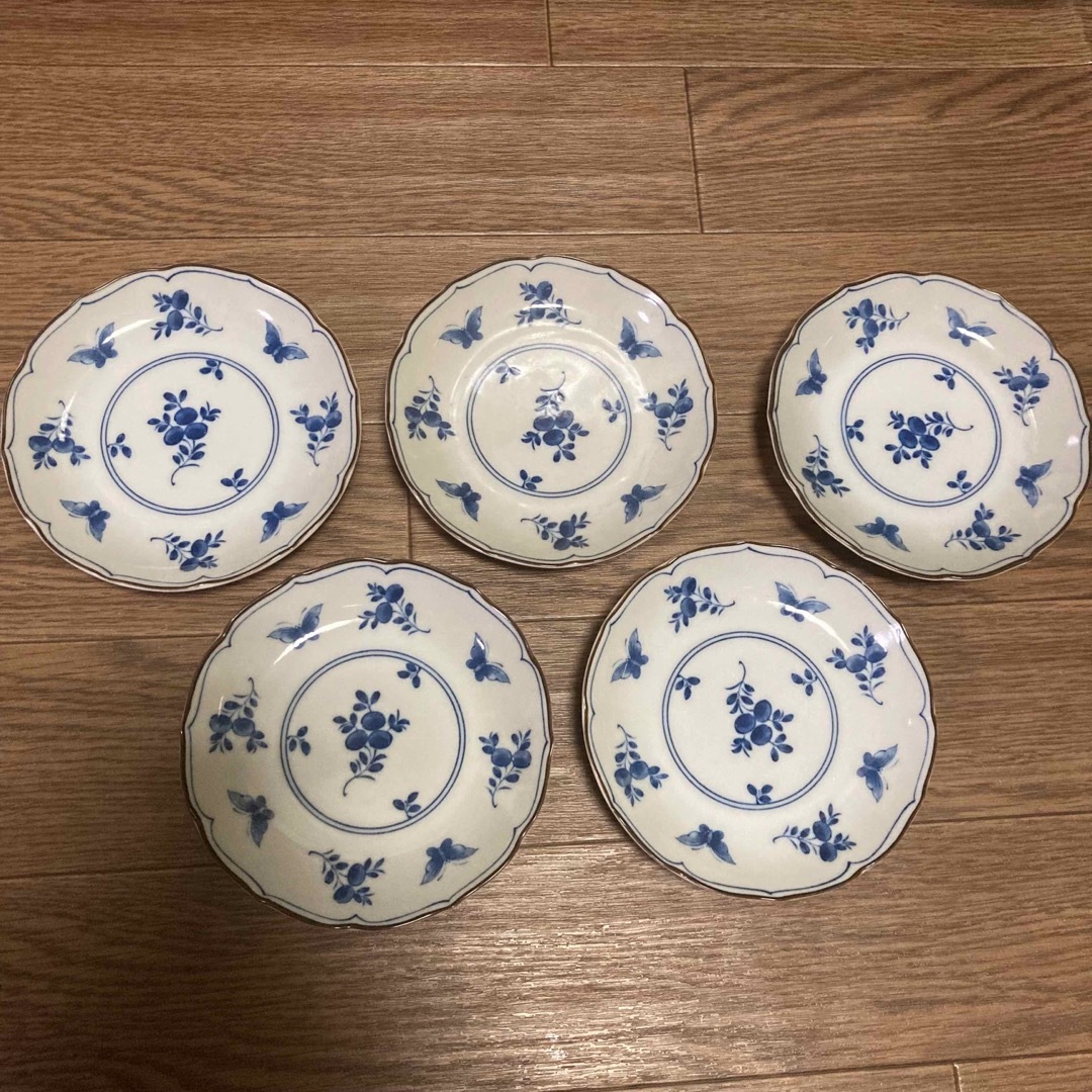 三洋陶器　龍峯窯 小皿 5枚 | フリマアプリ ラクマ