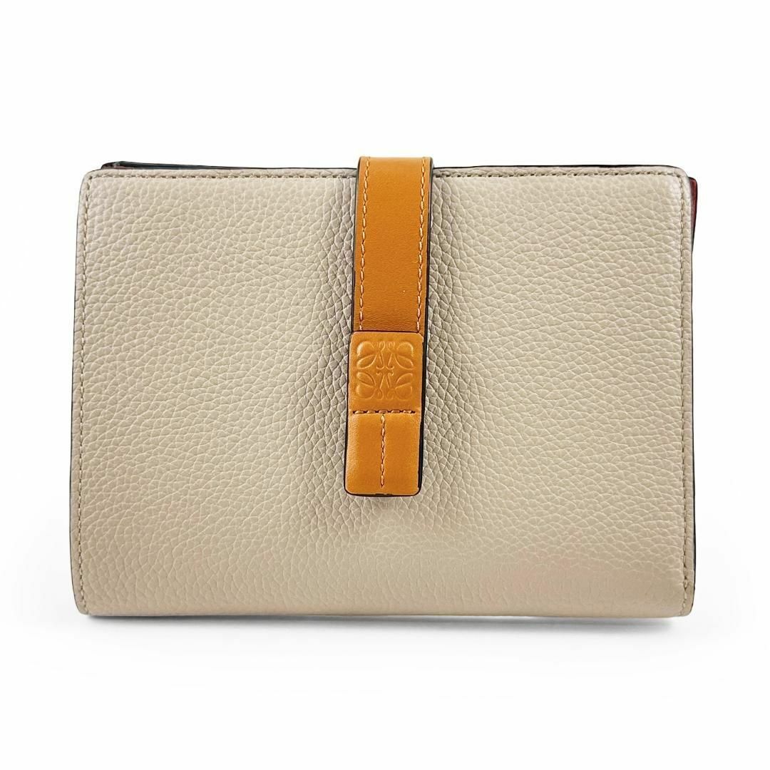 LOEWE - ☆極美品☆ロエベ 二つ折り財布 バーティカル アイボリー