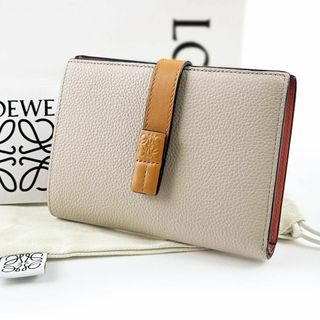 LOEWE ラウンドファスナー長財布 ブランド オープン ウォレット ハニー 美