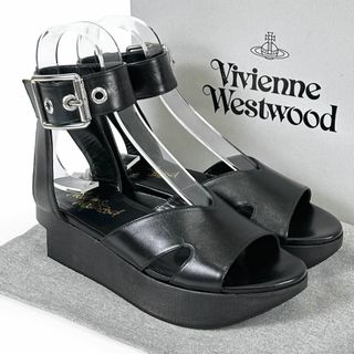 Vivienne Westwood コルク サンダル ブラック 厚底