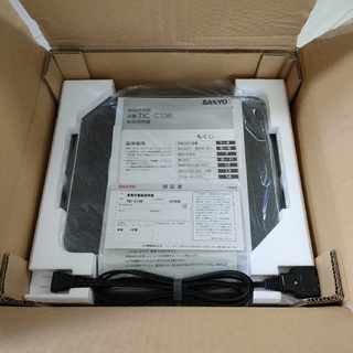 サンヨー　IH電磁調理器　1300W  TIC-C136【未使用】【送料込み❗】