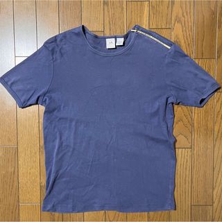 アルマーニエクスチェンジ(ARMANI EXCHANGE)のARMANI EXCHANGE　メンズ　Tシャツ　肩ファスナー付き　Lサイズ(Tシャツ/カットソー(半袖/袖なし))