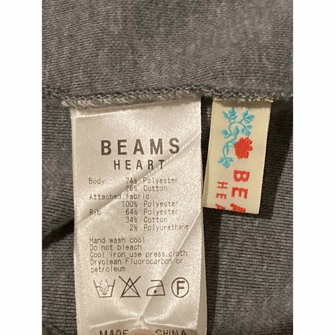 BEAMS(ビームス)のBEAMS ミニタリージャケット　グレー レディースのジャケット/アウター(ミリタリージャケット)の商品写真