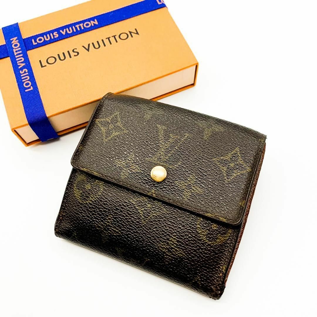 LOUISVUITTON　モノグラム　Wホック財布