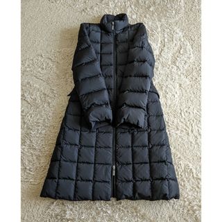 モンクレール(MONCLER)の紙タグ付 ☆ モンクレール ☆ MONCLER ロングダウンコート 黒 サイズ1(ダウンコート)