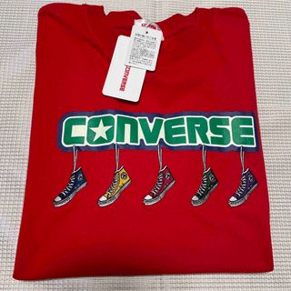 コンバース(CONVERSE)の新品　タグ有り　メンズ　コンバース　半袖　シャツ　Tシャツ　刺繍靴　お洒落　M(Tシャツ/カットソー(半袖/袖なし))