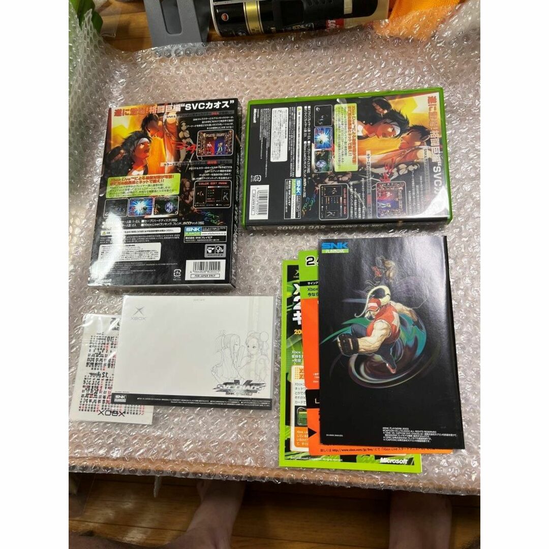 XBOX SNK VS CAPCOM SVC CHAOS 限定版 完品 状態良好