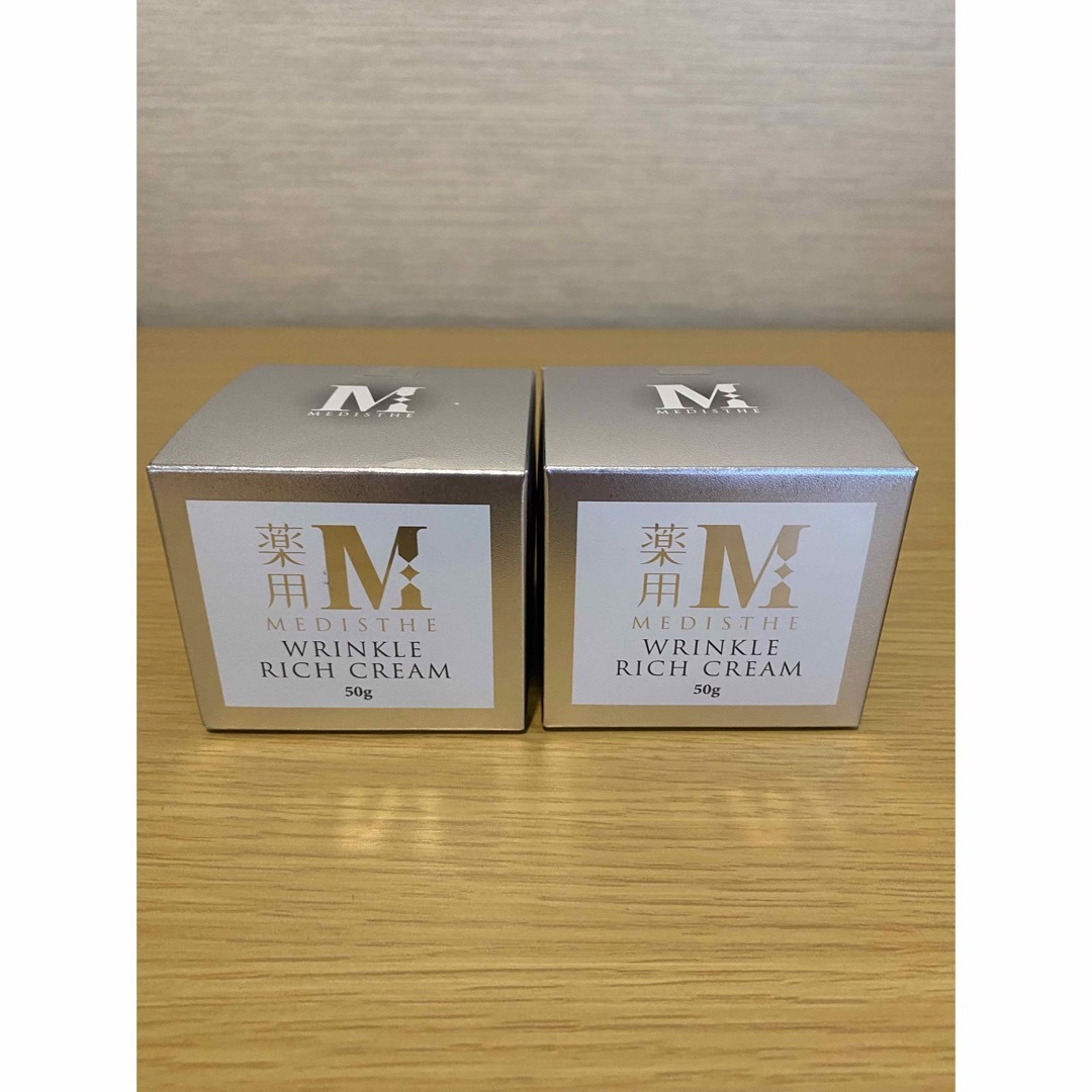 ] MEDISTHE 薬用 リンクル リッチ クリーム 50ｇ ２個セット 6