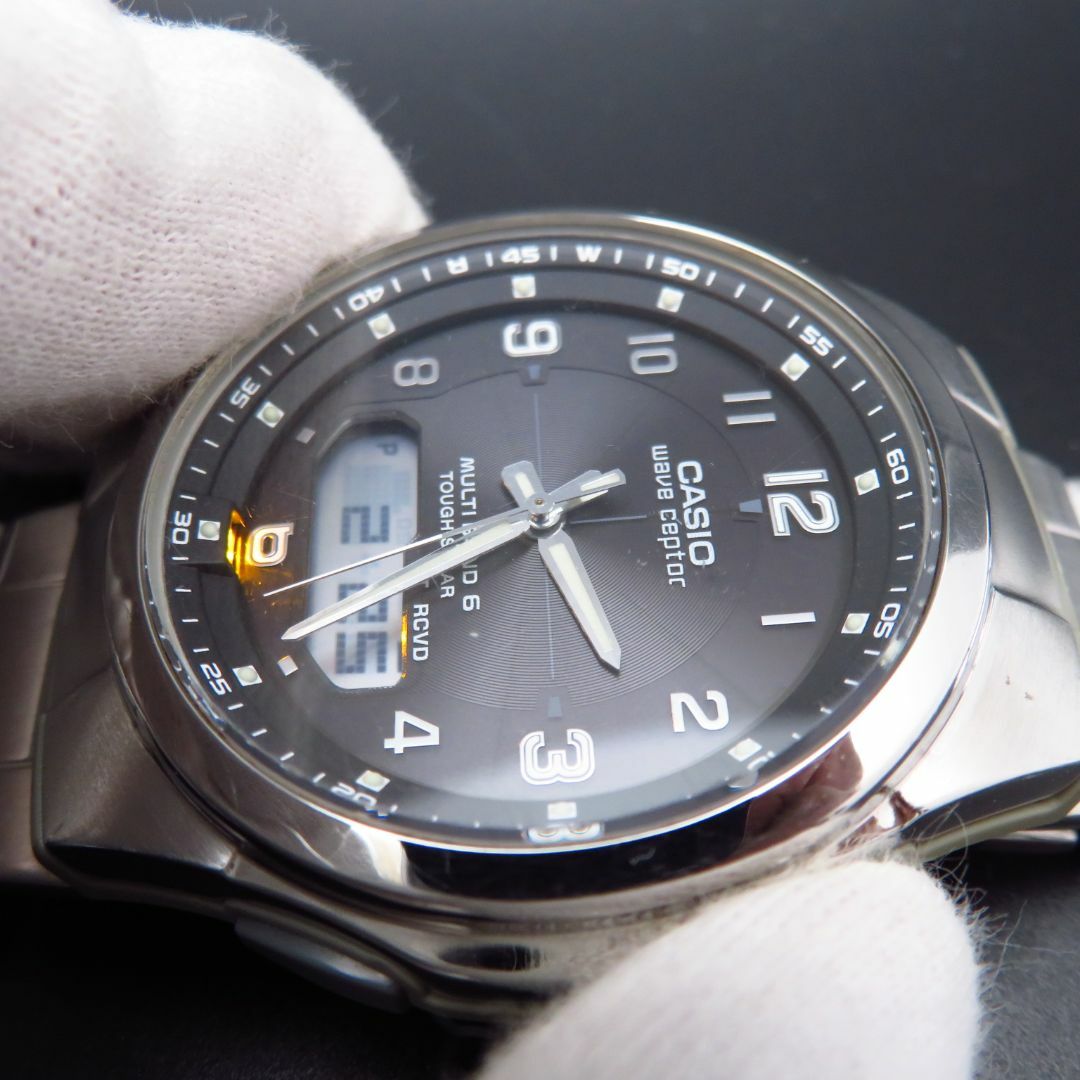CASIO(カシオ)のCASIO 電波ソーラー腕時計 WVA-M600 メンズの時計(腕時計(アナログ))の商品写真