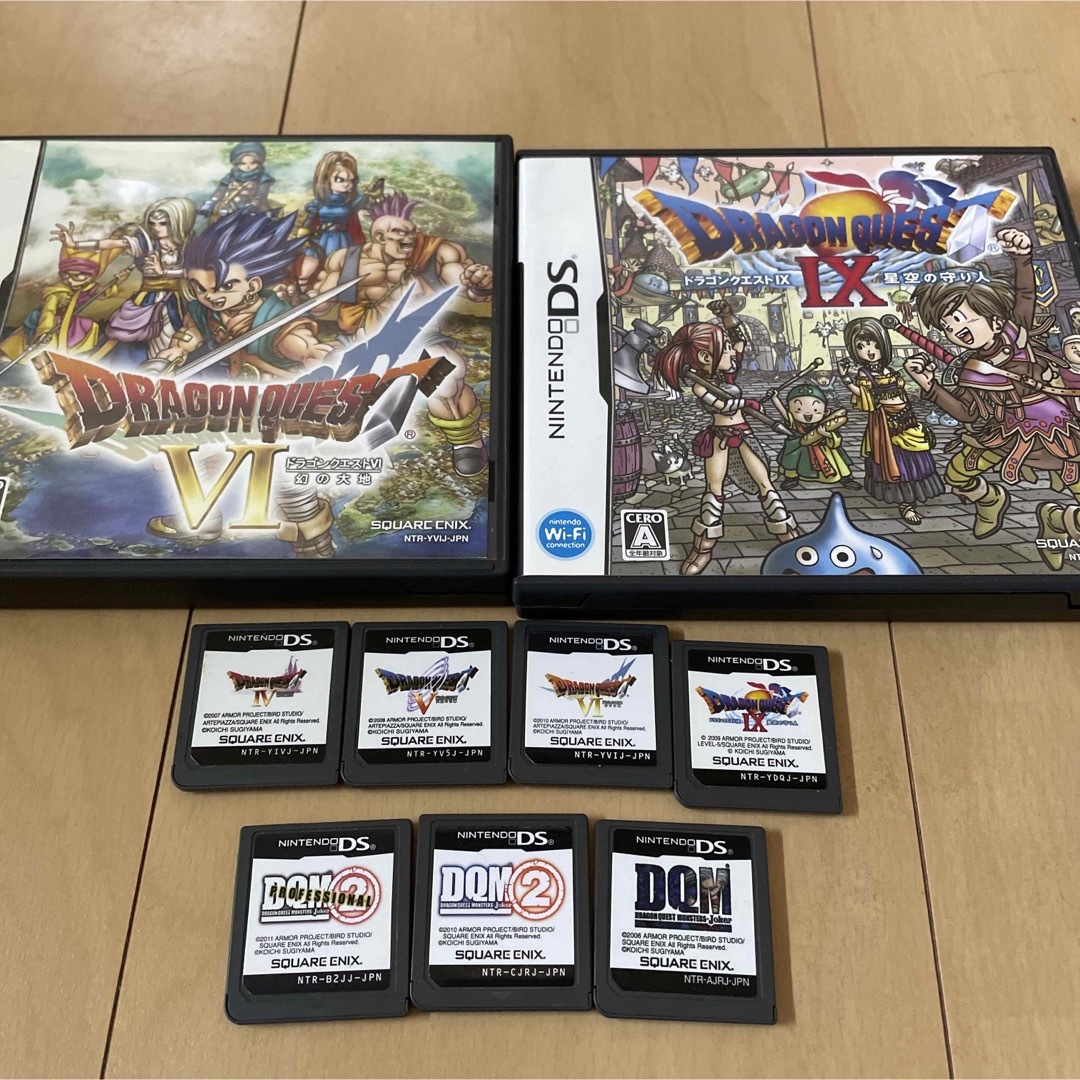 ニンテンドーDS ドラゴンクエスト7本セットのサムネイル