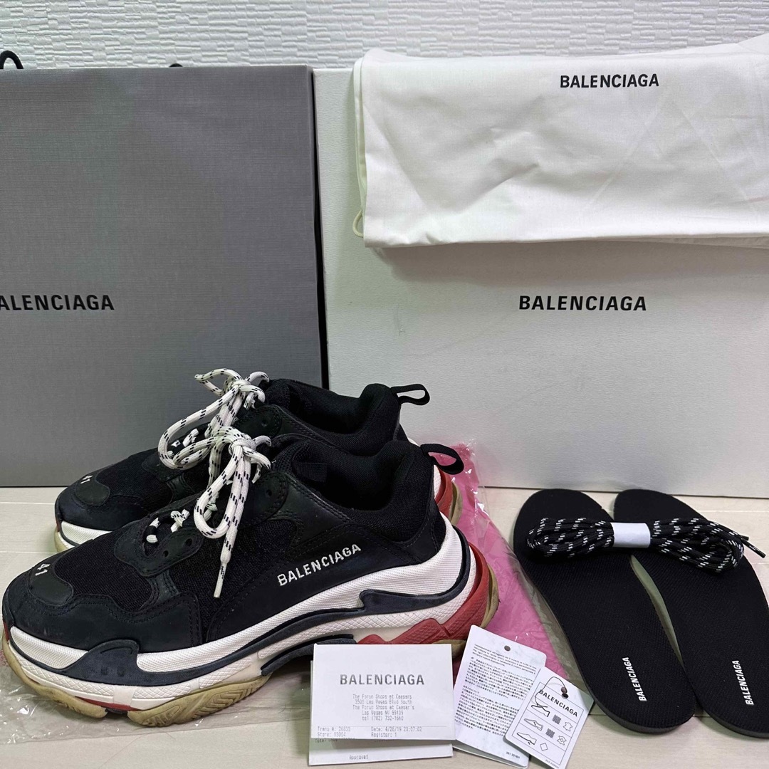 Balenciaga(バレンシアガ)の【正規品】BALENCIAGA トリプルS 41（26.5〜27.0cm）‎ メンズの靴/シューズ(スニーカー)の商品写真