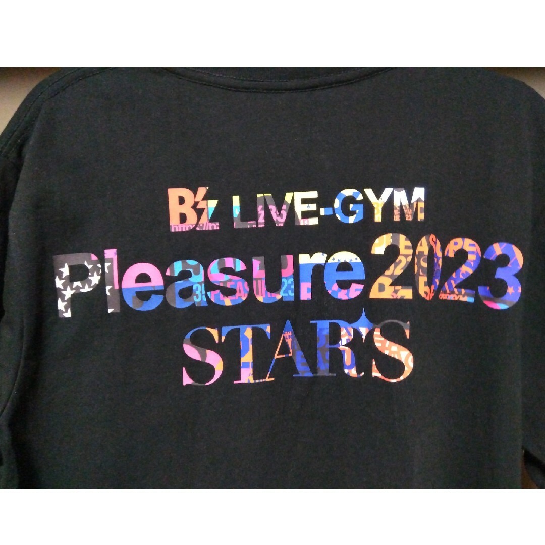 B'z Pleasure 2023 -STARS- Tシャツ ブラック【M】 B'z Pleasure 2023 -STARS- Tシャツ ブラック【M】