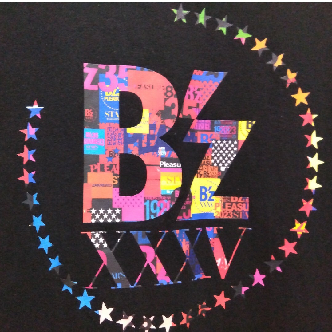 B'z Pleasure 2023 -STARS- Tシャツ ブラック【M】 | フリマアプリ ラクマ