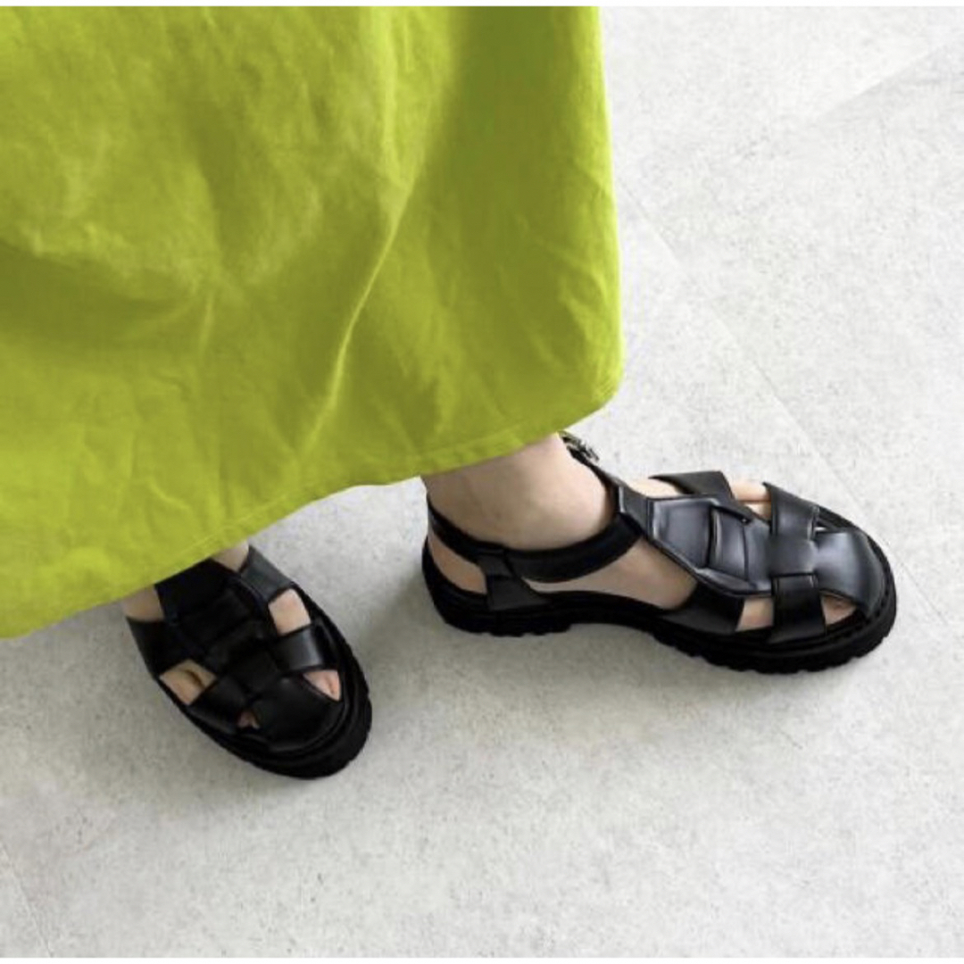 UNITED ARROWS green label relaxing(ユナイテッドアローズグリーンレーベルリラクシング)の新品未使用CITENグルカサンダル レディースの靴/シューズ(サンダル)の商品写真