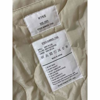 わぴ様専用 美品 HYKE ハイク クロップドキルティングベスト