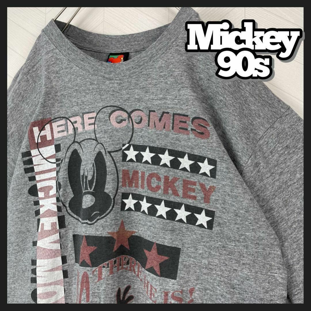 Disney - 激レア 90s ミッキー Tシャツ ディズニー オーバーサイズ