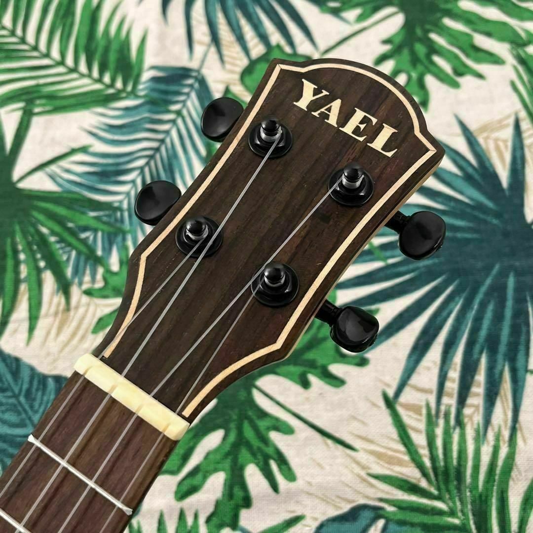 【YAEL ukulele】ローズウッド材のエレキ・コンサートウクレレ 5