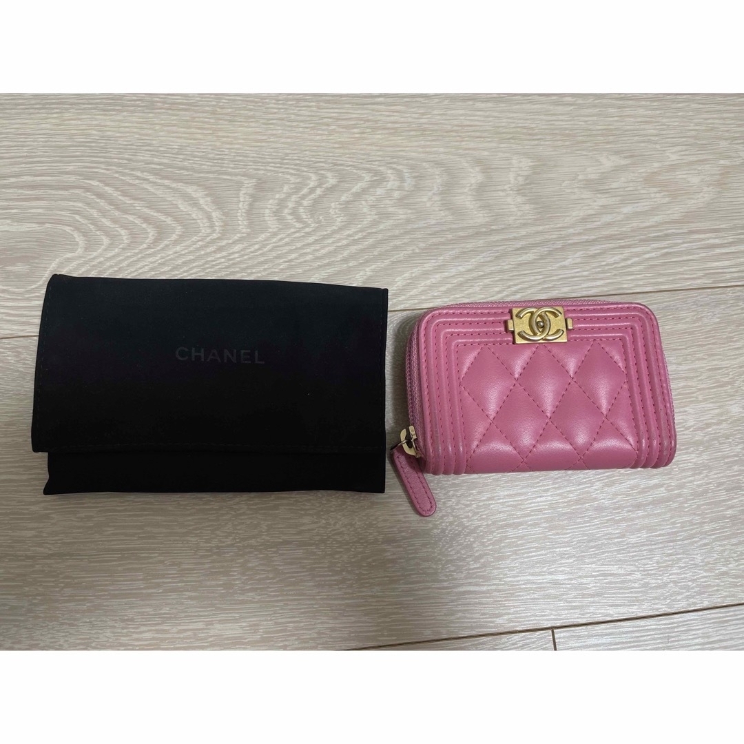 【正規品・美品】CHANEL ボーイシャネル カードケース コインケース 名刺