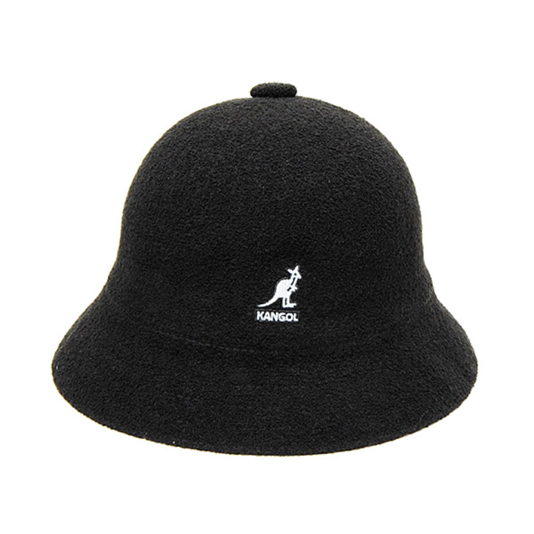 KANGOL(カンゴール)のカンゴール バミューダハット Mサイズ ハット 帽子 ブラック　黒 メンズの帽子(ハット)の商品写真