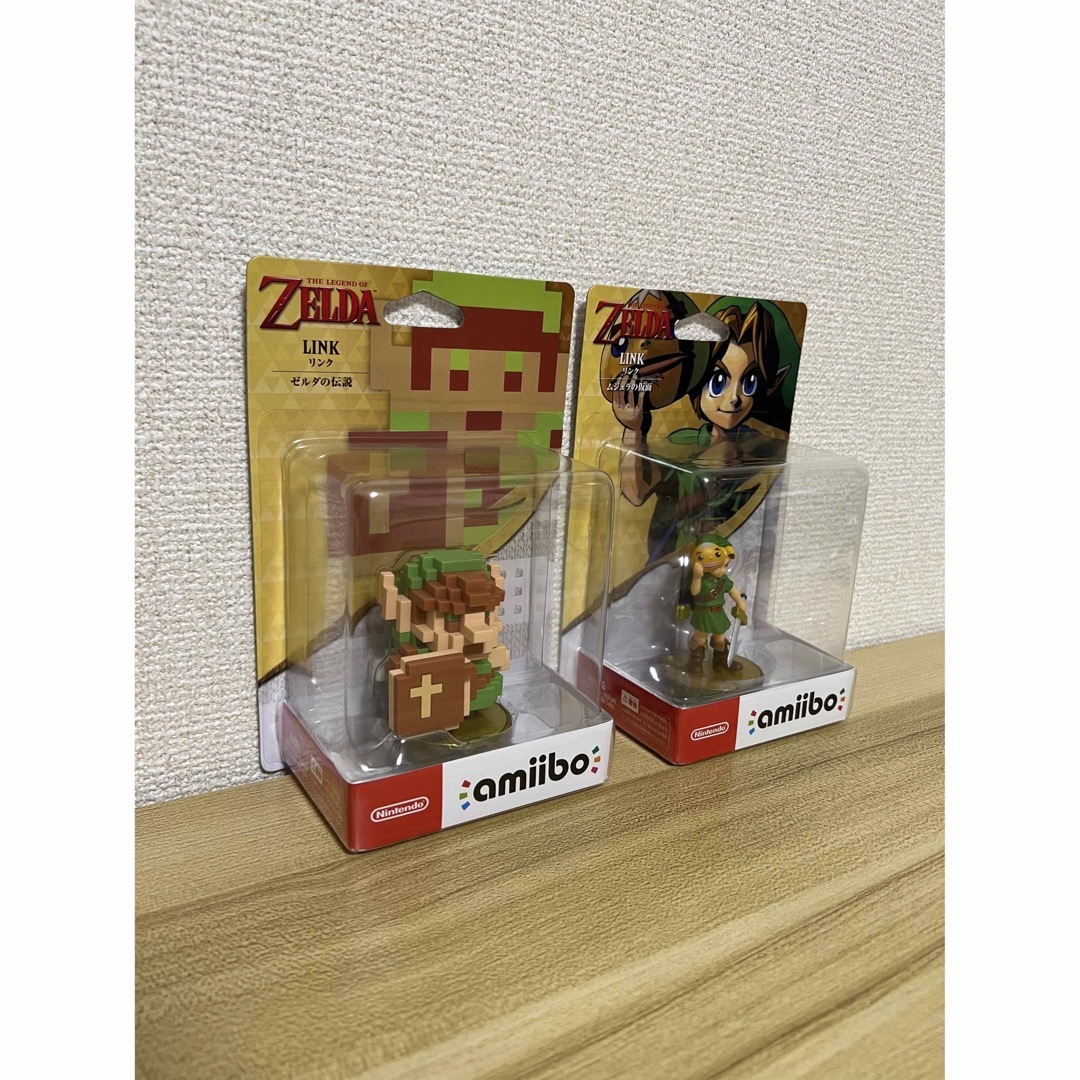 2個セット　amiibo ムジュラの仮面　リンク　ゼルダの伝説