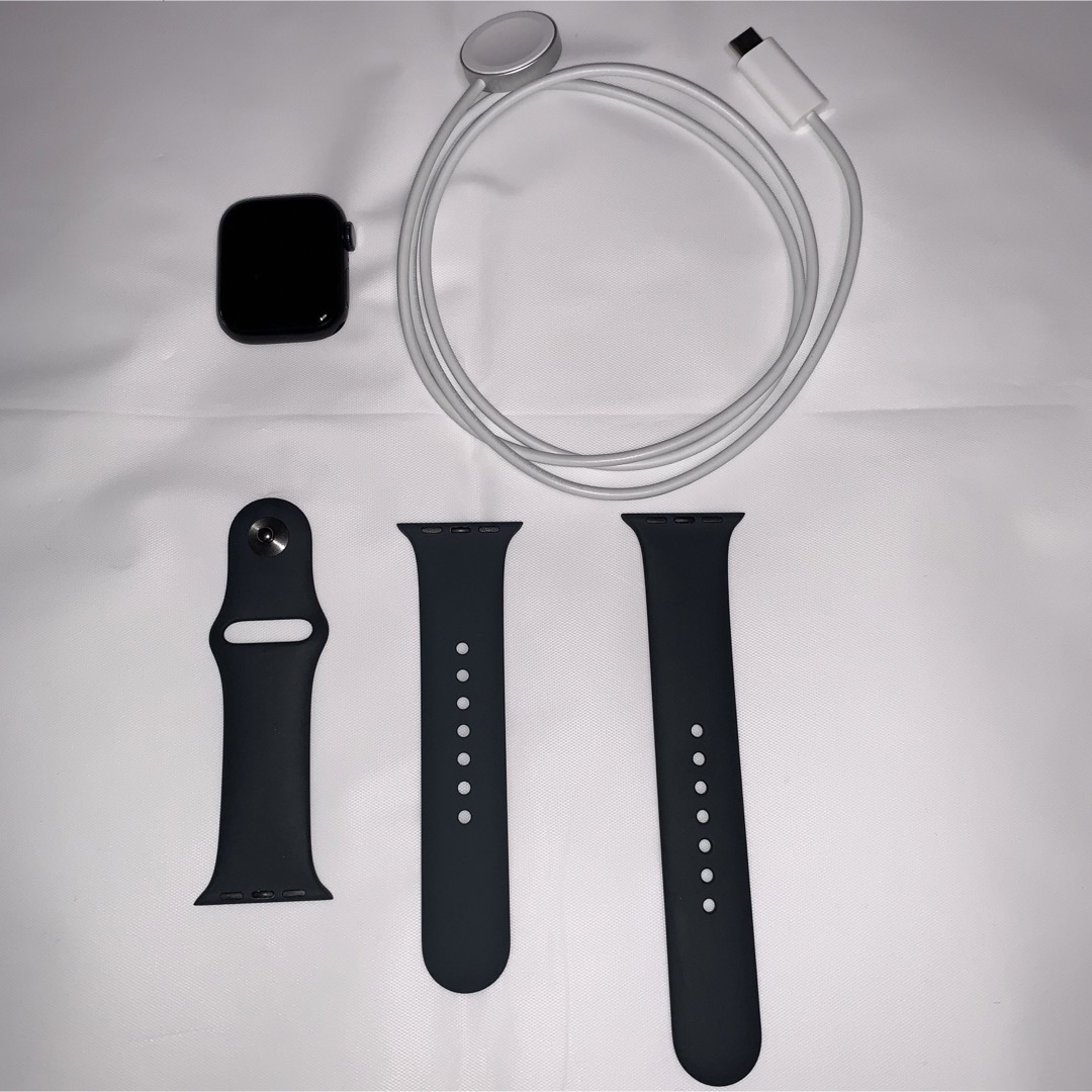 Apple Watch(アップルウォッチ)のApple Watch series7 GPSモデル 41mm ミッドナイト スマホ/家電/カメラのスマートフォン/携帯電話(その他)の商品写真