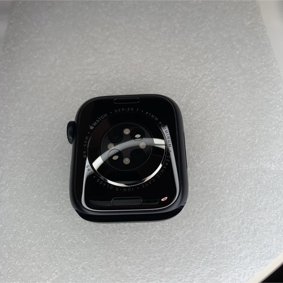 Apple Watch(アップルウォッチ)のApple Watch series7 GPSモデル 41mm ミッドナイト スマホ/家電/カメラのスマートフォン/携帯電話(その他)の商品写真