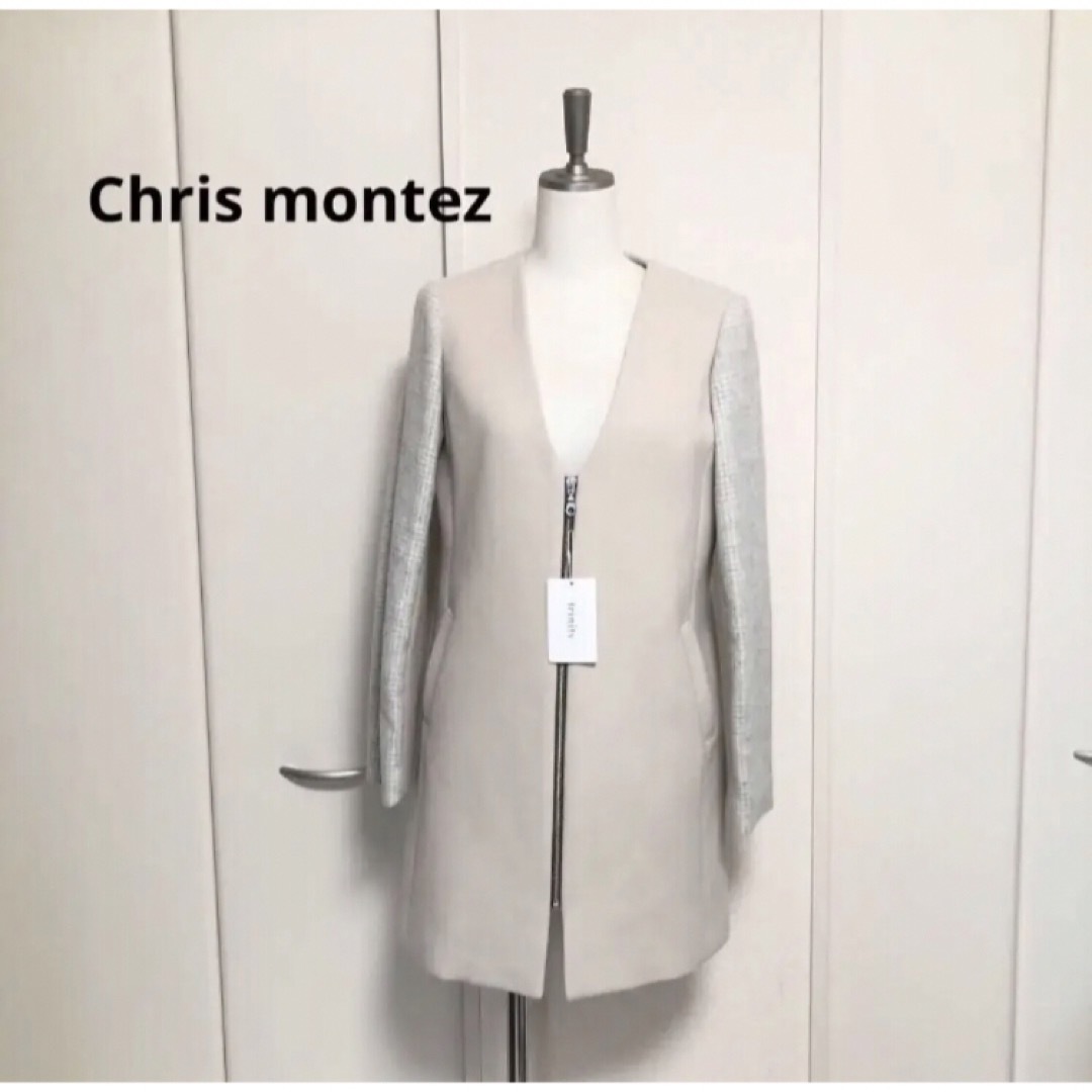 新品 Chris montez クリスモンテス エレガンス ロング コート 1
