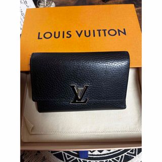 ルイヴィトン(LOUIS VUITTON)のポルトフォイユ・カプシーヌ コンパクト(財布)