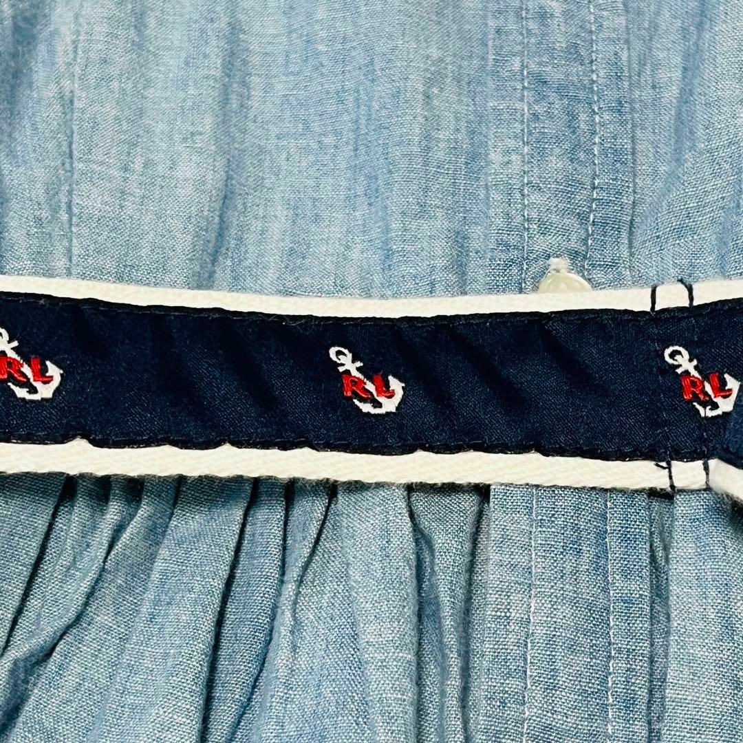 POLO RALPH LAUREN - ラルフローレン ポロ デニム ワンピース ベルト