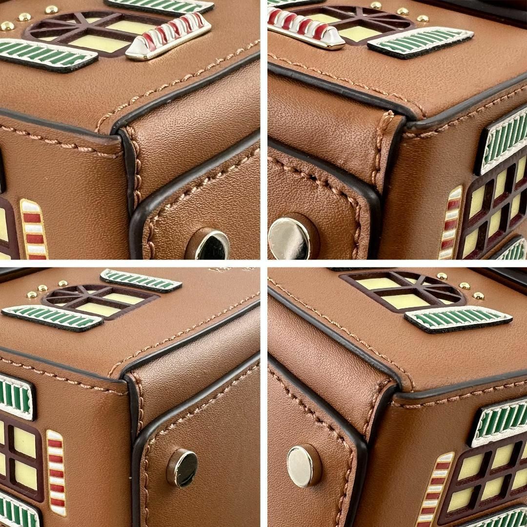 ★レア・極美品★ケイトスペード 2way ショルダーバッグ お菓子の家 家型