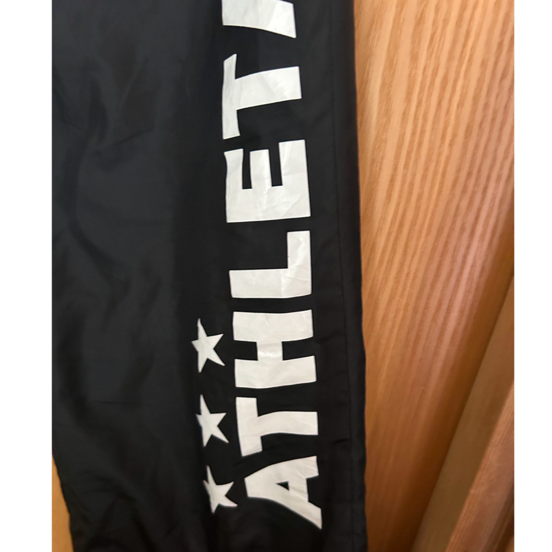 ATHLETA(アスレタ)のATHLETA　パンツ　160　ブラック　 サッカー　スポーツ　子供服　防寒 スポーツ/アウトドアのサッカー/フットサル(ウェア)の商品写真