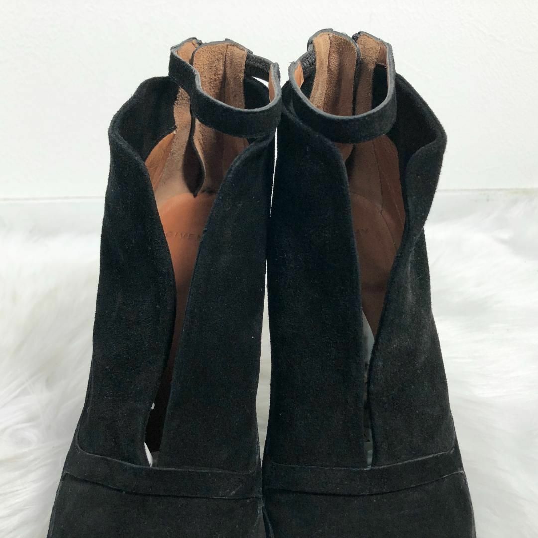 ジバンシー GIVENCHY スエード ブーティー ショートブーツ-
